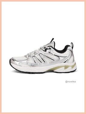 Women's Chunky Fashion Sneakers PU Mesh Running Tennis Shoes